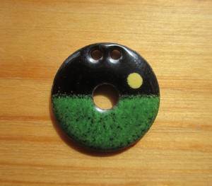 Pendant with cord (n°V02)
