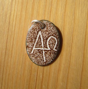 Pendant with cord (n°51)