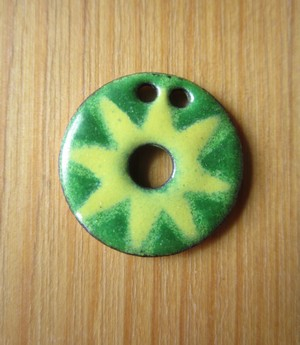 Pendant with cord (n°V01)