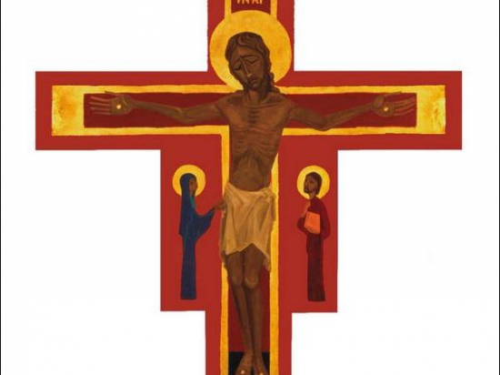 Cross of Taizé, small poster 303B