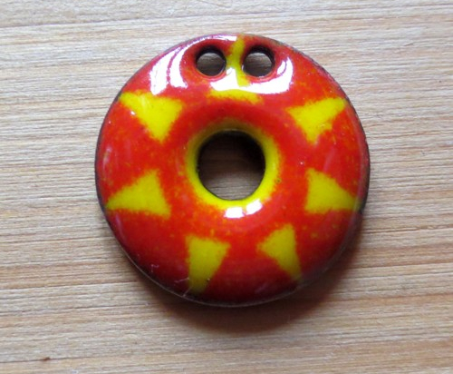 Pendant with cord (n°V05)