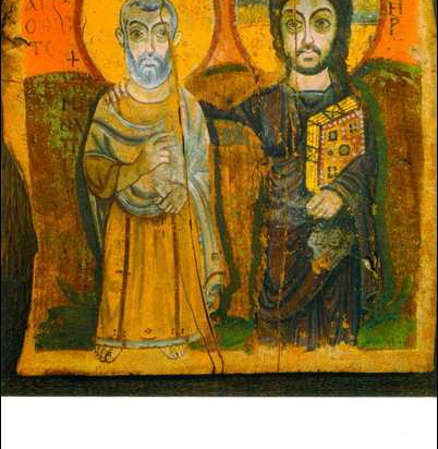Christ and the believer, postcard 383