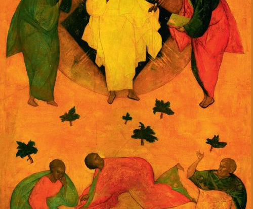 Icon on wood, 307 small – Transfiguration