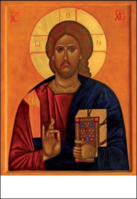Christ visage Tz, carte postale 386