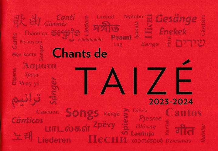Chants de Taizé : 2023 - 2024 Red
