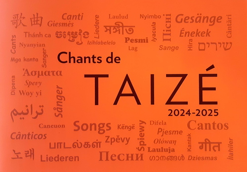 Chants de Taizé : 2024 - 2025 orange