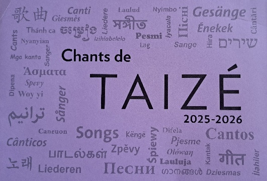 Chants de Taizé : 2025 - 2026 violet