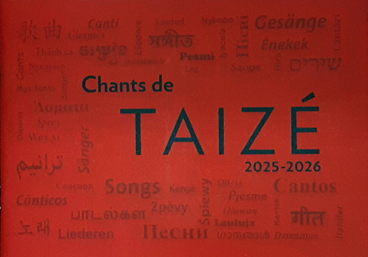 Chants de Taizé : 2025 - 2026 rouge