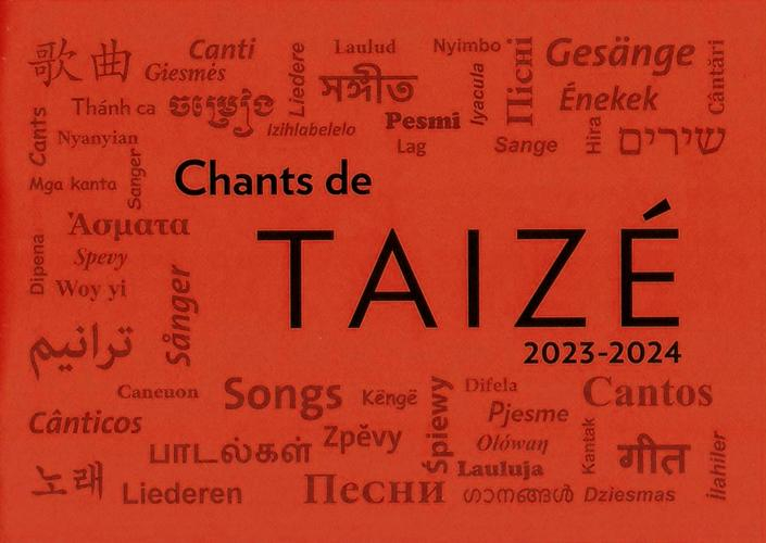 Chants de Taizé : 2023 - 2024 Orange