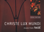 Christe Lux Mundi – Music from Taizé: vocal edition