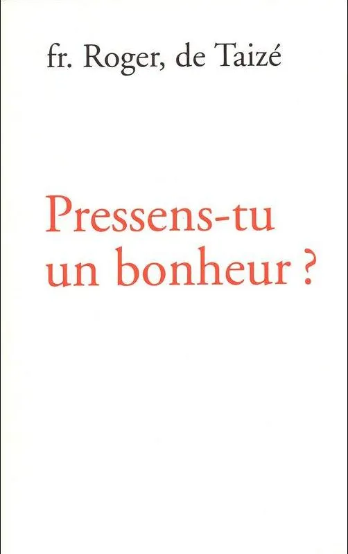 Product Pressens-tu un bonheur ? Image