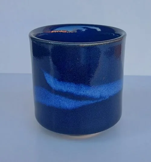 Product Decorated cup Dark blue Image