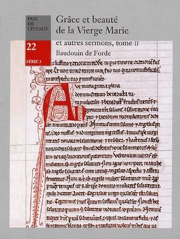 Product Grâce et beauté de la vierge Marie et autres sermons Tome 2 - Baudouin de Forde Image