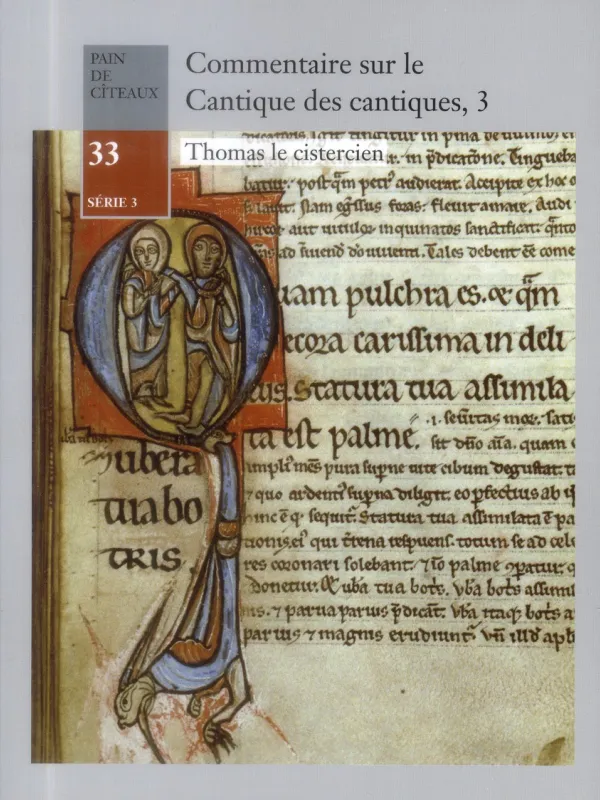 Product Commentaire sur le cantique des cantiques Tome 3 - Thomas Le Cistestercien Image