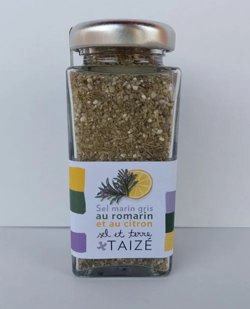 Produit Sel marin gris au romarin et au citron Image