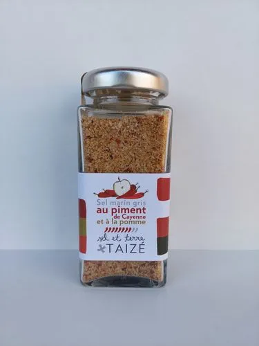 Produit Sel marin gris au piment de Cayenne et de la pomme Image