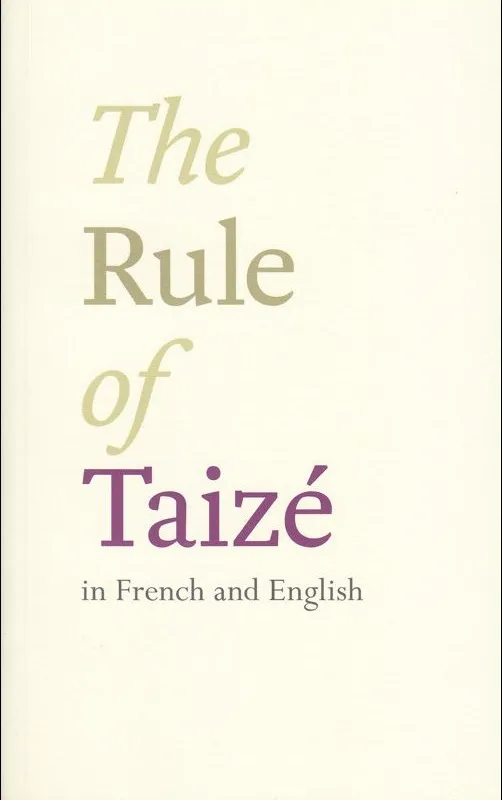 Produkt The Rule of Taizé – in French and English Foto